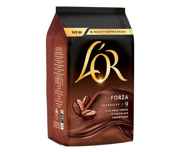 Кофе L'OR Espresso Forza 100% Арабика в зернах 200 г фото