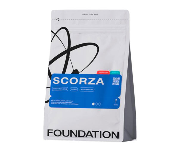 Кофе Foundation Scorza в зернах 250 г