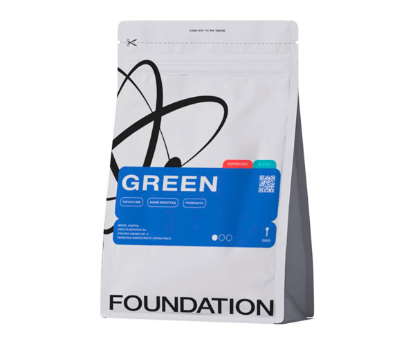 Кофе Foundation Green в зернах 250 г