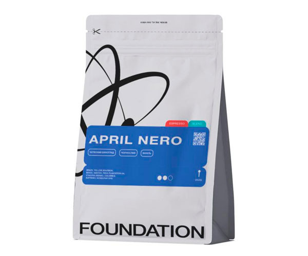 Кофе Foundation April Nero в зернах 250 г