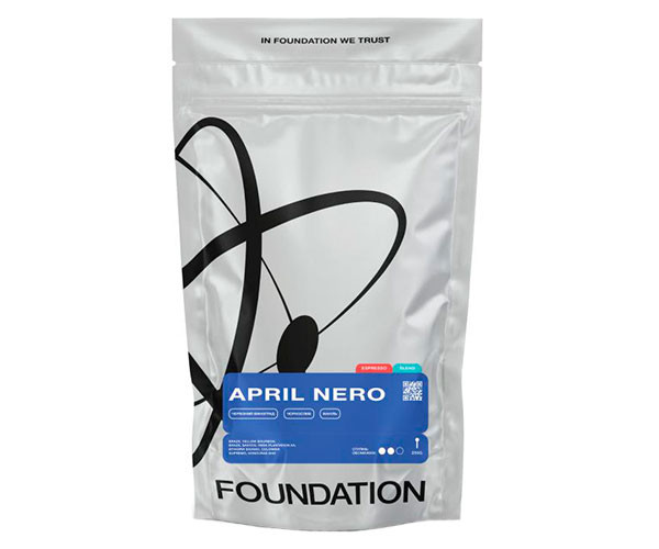 Кофе Foundation April Nero в зернах 250 г