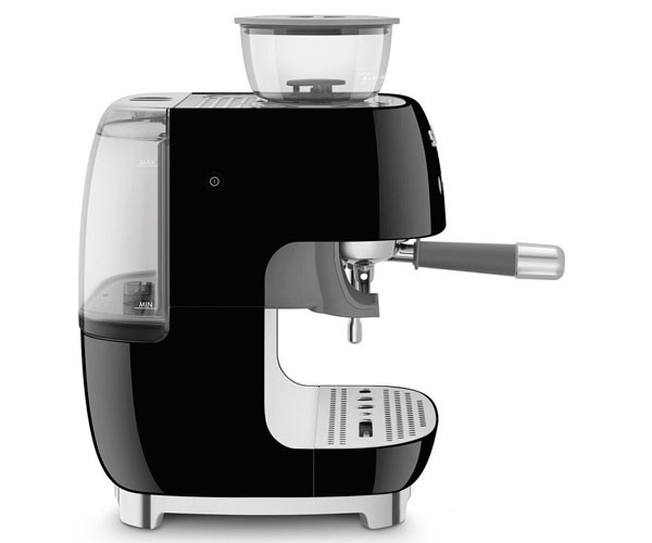 Кофемашина SMEG EGF03BLEU черная особенности