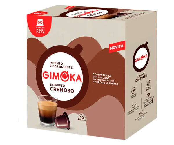 Кофе в капсулах Gimoka Nespresso Cremoso - 50 шт