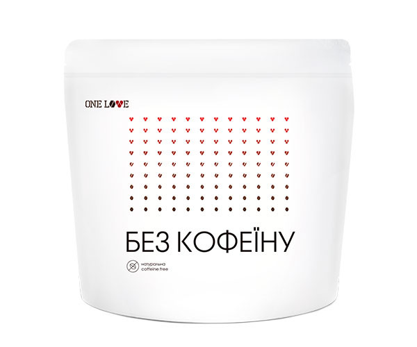 Кофе One Love Decaf espresso в зернах 250 г
