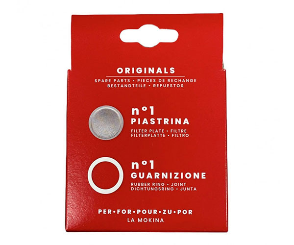 1 уплотнитель + сито для кофеварок Bialetti на 0,5 порции фото