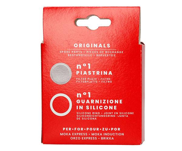 1 уплотнитель + сито для кофеварок Bialetti на 6 порций фото