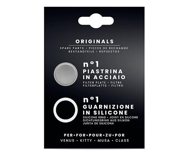 1 уплотнитель + сито для кофеварок из нерж. стали Bialetti на 4 порции фото