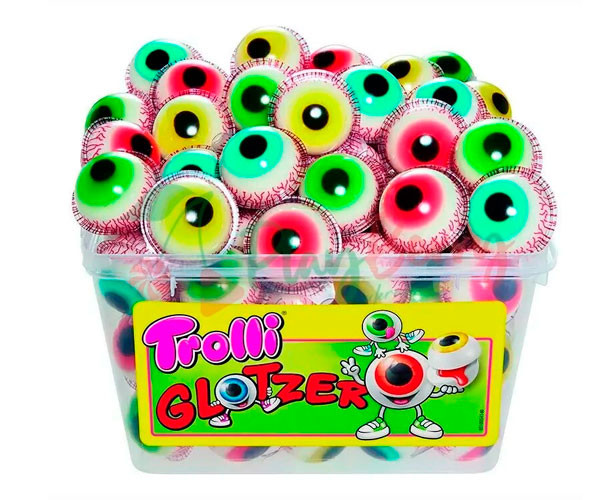 Конфеты желейные Trolli Trolli Glotzer Глаза 60х18,8 г