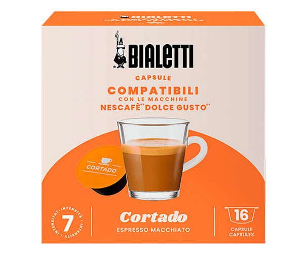 Кофе в капсулах Bialetti Dolce Gusto Cortado 16 шт