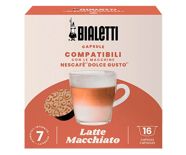 Кофе в капсулах Bialetti Dolce Gusto Latte Macchiato 16 шт