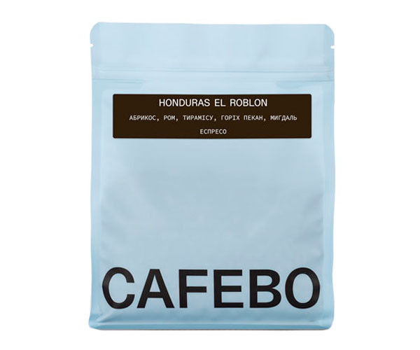 Кофе CafeBoutique Honduras El Roblon espresso в зернах 500 г