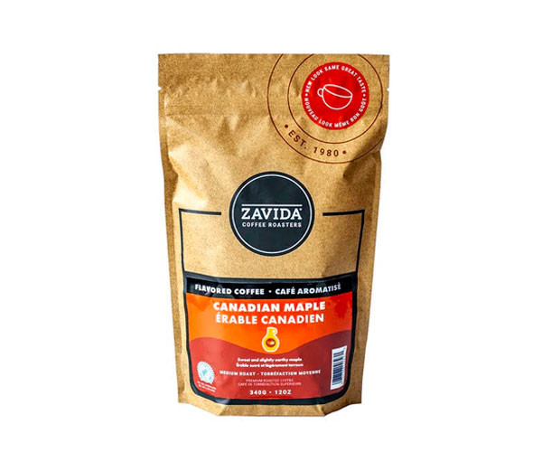 Кофе Zavida Canadian Maple в зернах 340 г