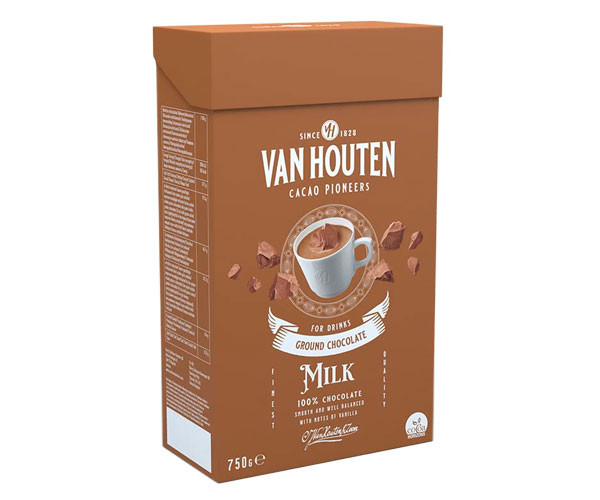Горячий шоколад Van Houten Milk chocolate 750 г