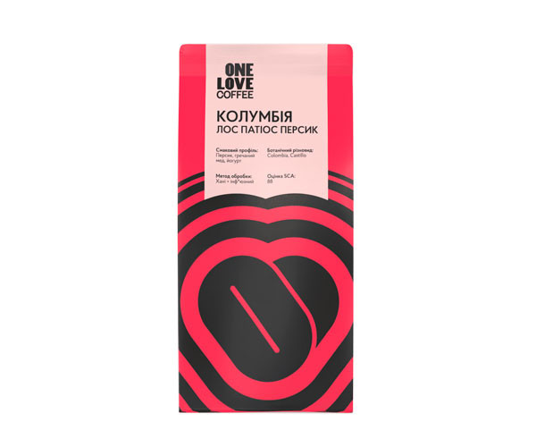 Кофе One Love Colombia Los Patios Peach filter в зернах 250 г
