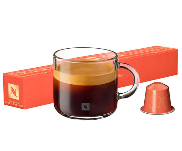 Кофе в капсулах Nespresso Peanut and Roasted Sesame (тубус) 10 шт
