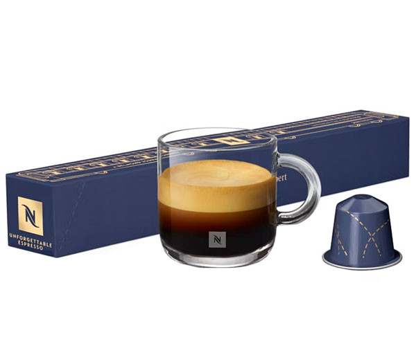 Кофе в капсулах Nespresso Unforgettable Espresso (тубус) 10 шт
