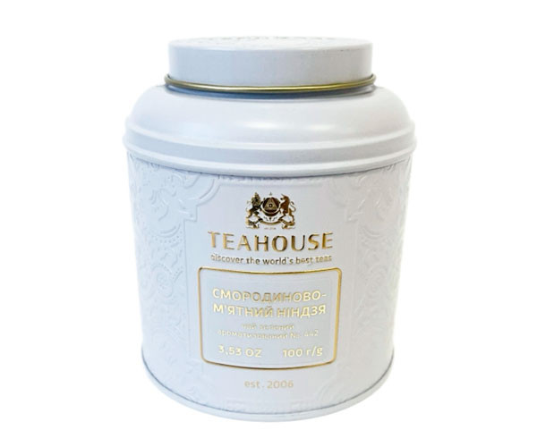 Зеленый чай Teahouse №442 Смородиново-Мятный ниндзя ж/б 100 г