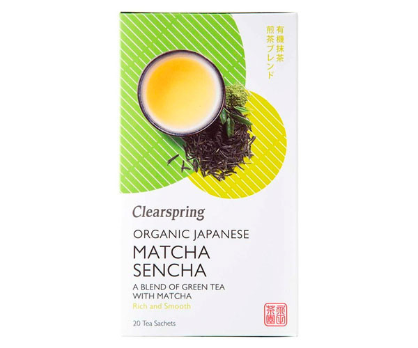 Зеленый чай Clearspring Матча-Сенча органический в пакетиках 20х0,5 г