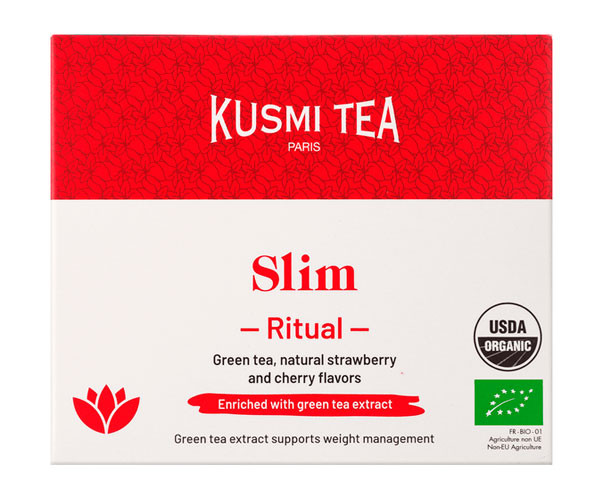 Смесь органического чая Kusmi Tea Slim в пакетиках 18х2 г