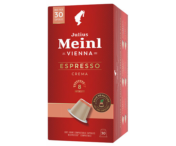 Кофе в капсулах Julius Meinl Nespresso Espresso Crema - 30 шт