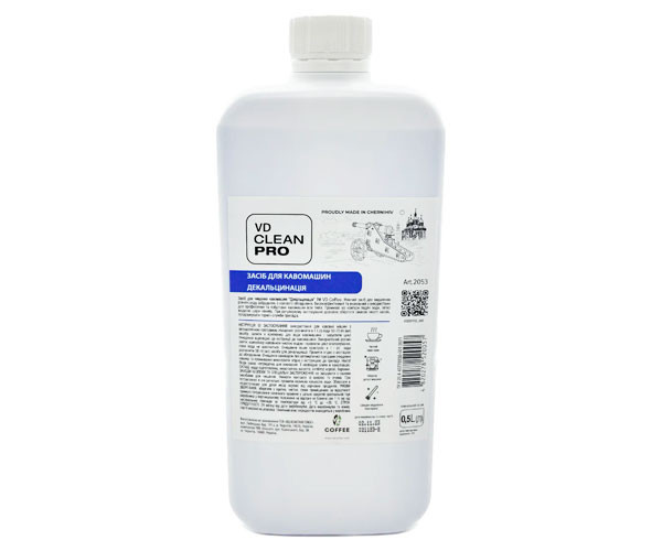 Жидкость для декальцинации VD Coffee Clean PRO 500 мл