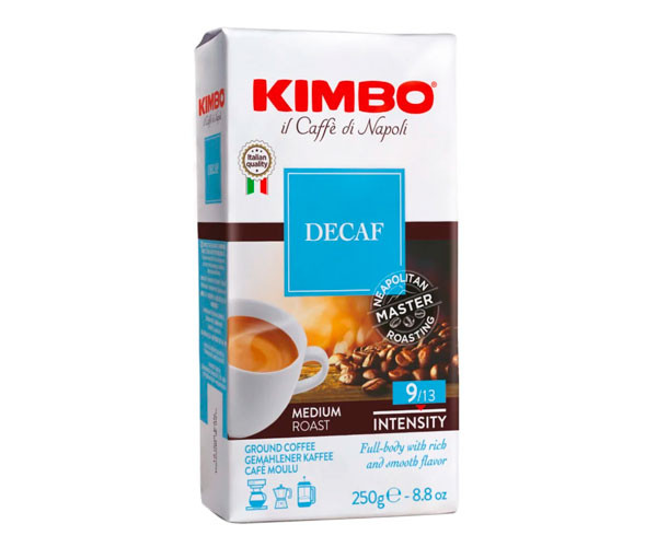 Кофе Kimbo Decaf молотый 250 г