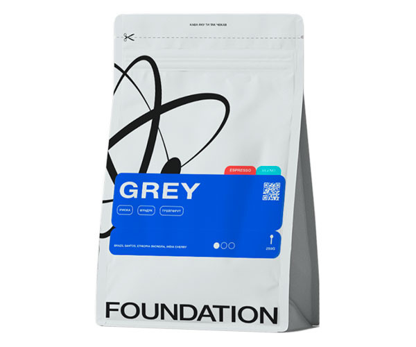 Кофе Foundation Grey в зернах 250 г
