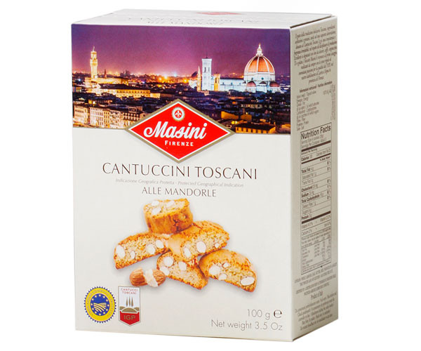 Печенье Masini Cantuccini Toscani alle Mandorle 250 г