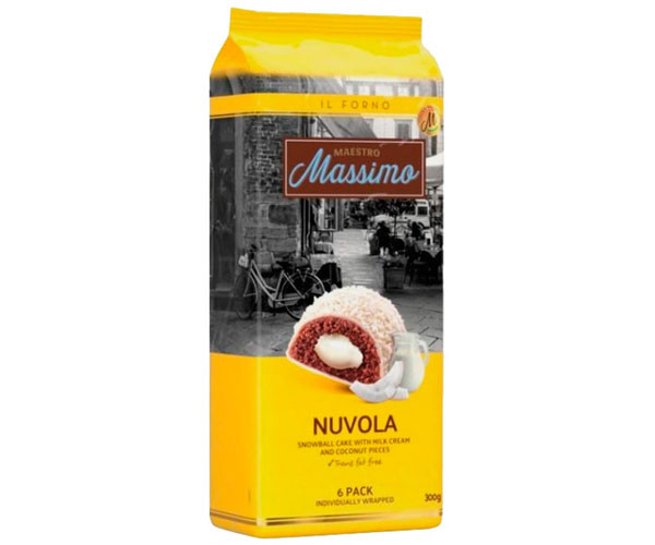 Пирожное Maestro Massimo Nuvola с кокосовым кремом 300 г