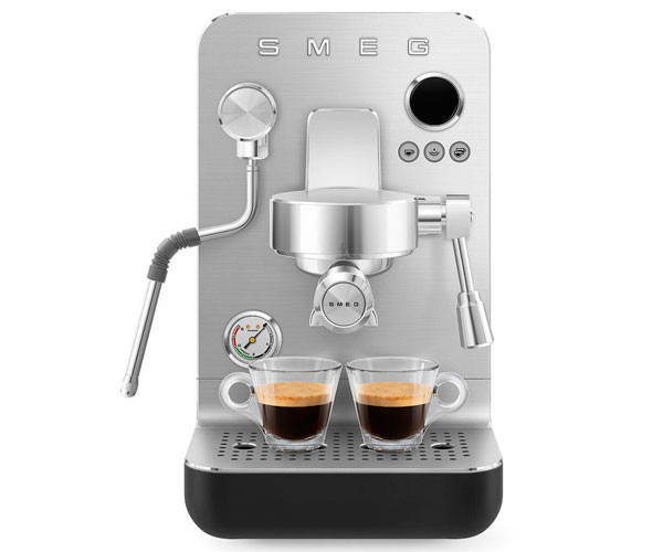 Кофеварка SMEG COLLEZIONE EMC02BLMEU черная купить