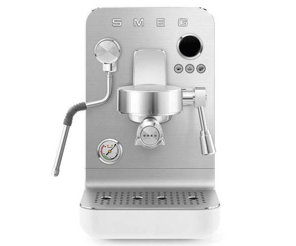 Кофеварка SMEG COLLEZIONE EMC02WHMEU белая фото