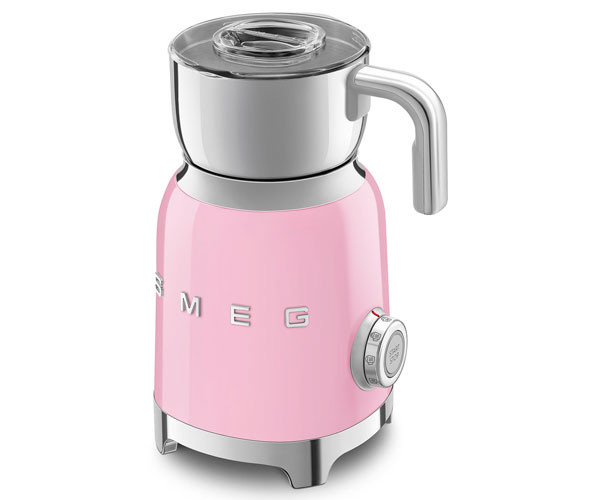 Вспениватель молока SMEG MFF11PKEU розовый фото