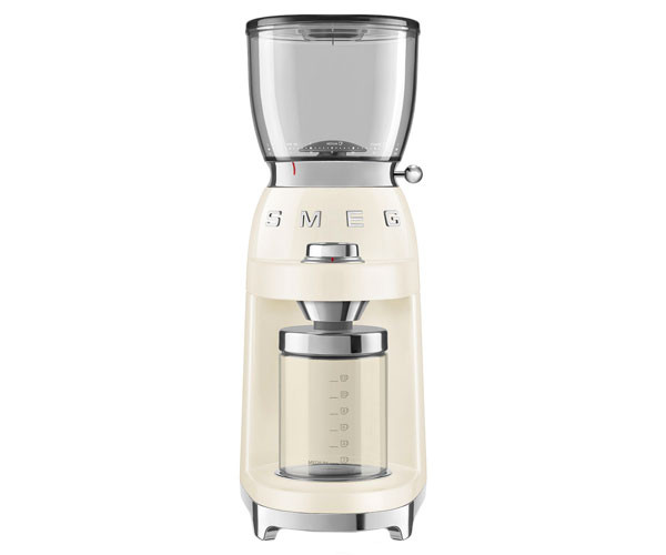 Кофемолка электрическая SMEG CGF11CREU бежевая