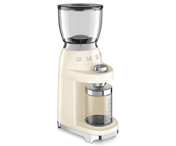 Кофемолка электрическая SMEG CGF11CREU бежевая цена