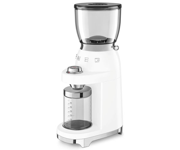 Кофемолка электрическая SMEG CGF11WHEU белая цена