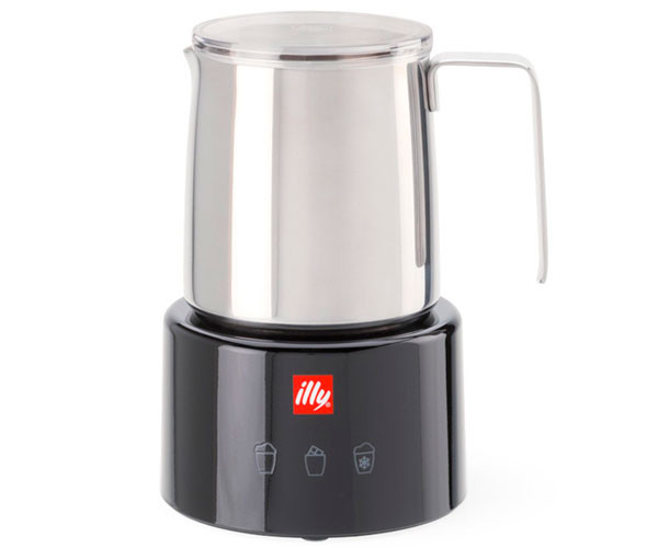 Электрический вспениватель молока illy черный