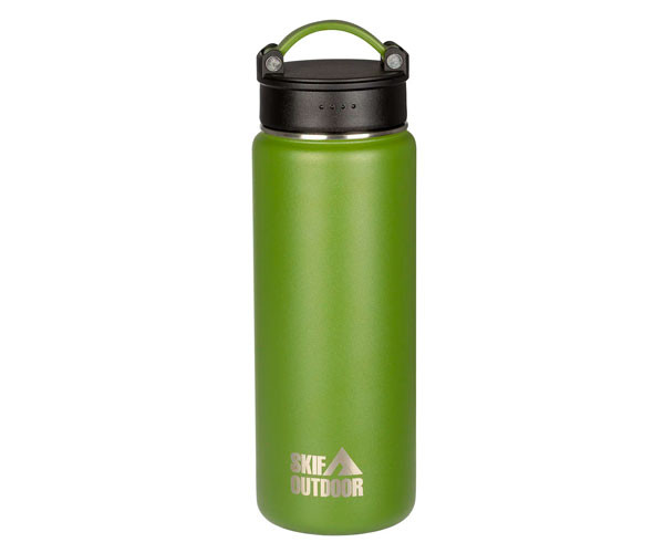 Термобутылка Skif Outdoor Sporty зеленая 530 мл