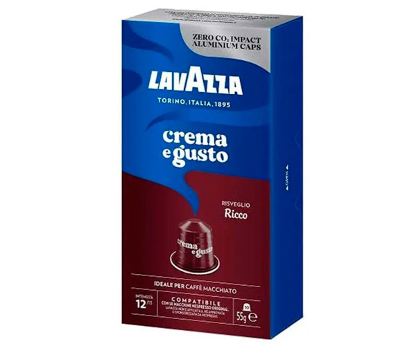 Кофе в капсулах Lavazza Nespresso Crema e Gusto Riсco 10 шт