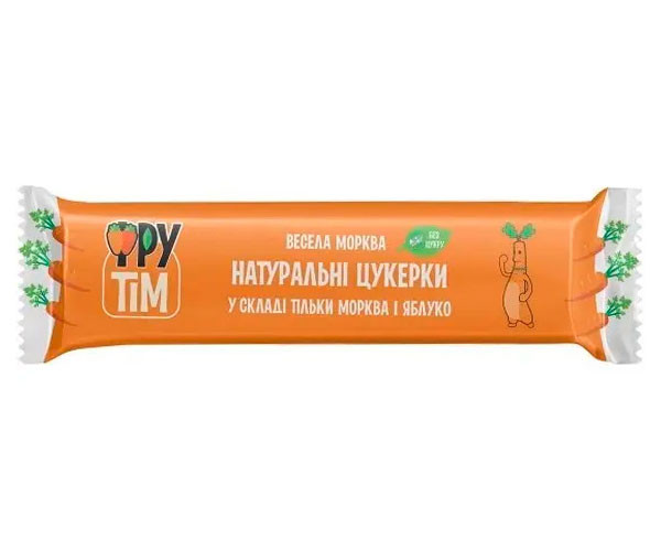 Конфеты ФруТім Яблочно-морковные 10х20 г