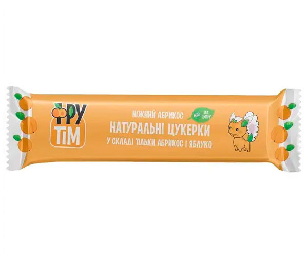 Конфеты ФруТім Яблочно-абрикосовые 10х20 г