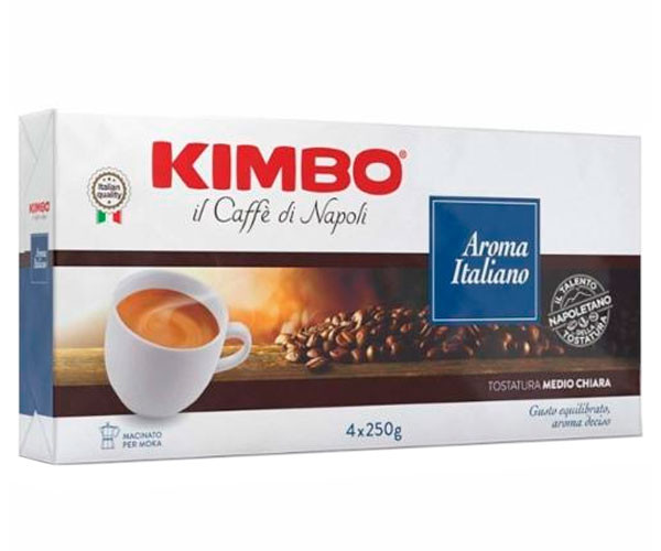 Кофе KIMBO Aroma Italiano молотый 4х250 г