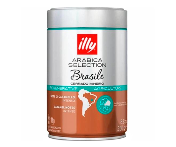 Кофе ILLY Monoarabica Бразилия молотый ж/б 250 г