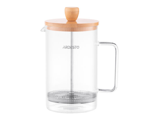 Френч-пресс Ardesto Midori AR1009WL прозрачный 800 мл