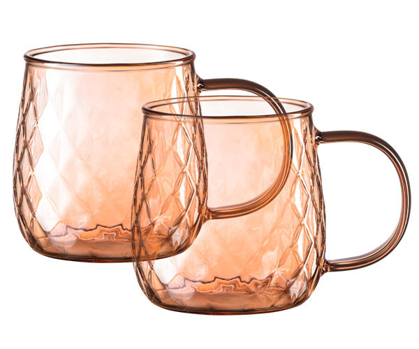 Набор чашек Ardesto Golden Moon AR2635GG 2 шт 350 мл