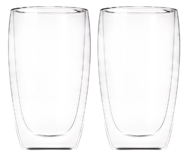 Набор чашек с двойными стенками Ardesto AR2645BGR 2 шт 450 мл