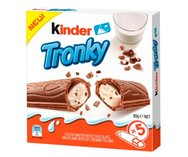 Батончики Kinder Tronky 90 г