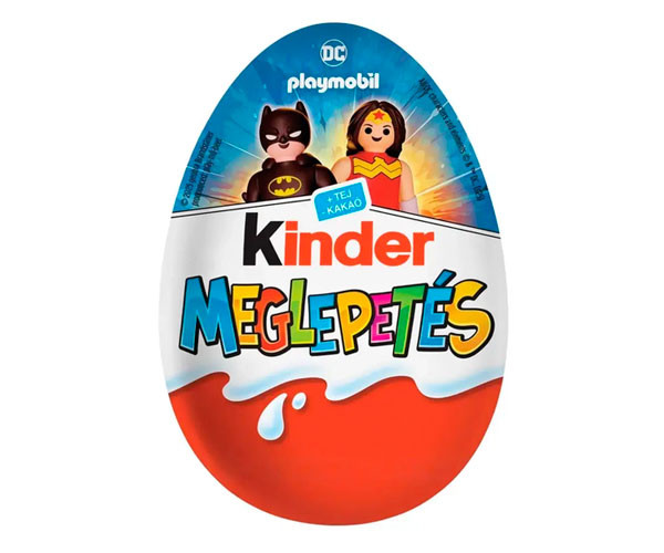 Шоколадное яйцо Kinder Tojs Surprise Playmobil 20 г