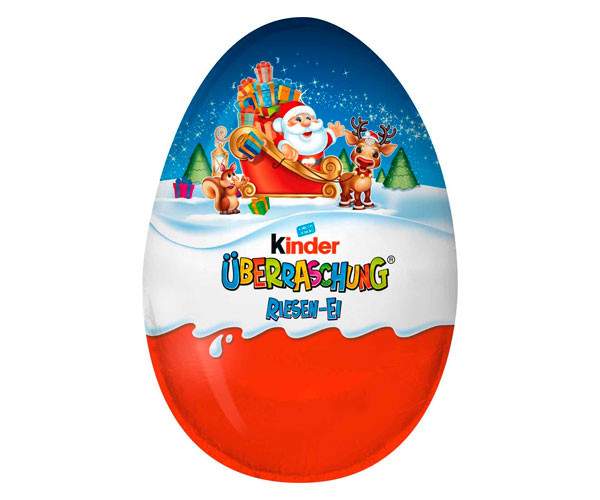 Шоколадное яйцо Kinder Uberraschung Riesen Eli 220 г
