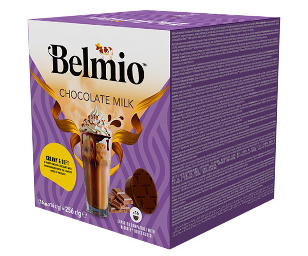 Горячий шоколад в капсулах Belmio Dolce Gusto Chocolate Milk 16 шт