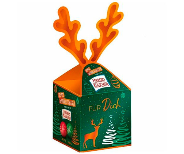 Конфеты Ferrero Kusschen Merry Cristmas 180 г